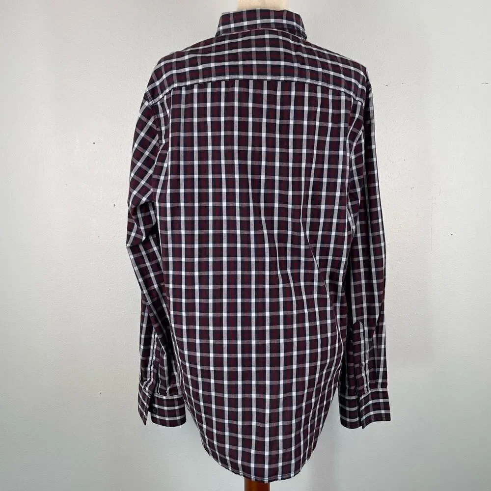American Rag Cie Button Down Dress Shirt Size L EUC